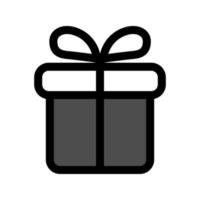 ilustración vectorial gráfico del icono de regalo vector