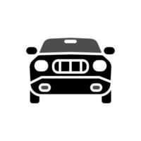 ilustración vectorial gráfico del icono del coche vector