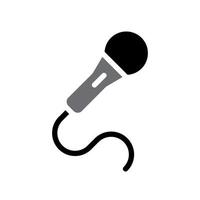 Illustration Vector Graphic of Microphone icon