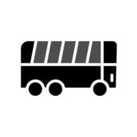 ilustración vectorial gráfico del icono del autobús vector