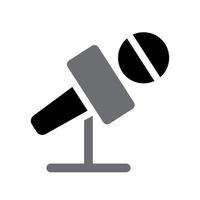 Illustration Vector Graphic of Microphone icon