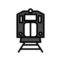 ilustración vectorial gráfico del icono del tren vector