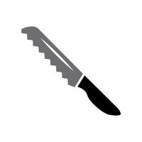 ilustración vectorial gráfico del icono de cuchillo vector