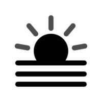 Illustration Vector Graphic of Sunrise icon