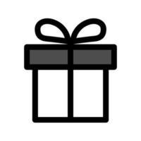 ilustración vectorial gráfico del icono de regalo vector