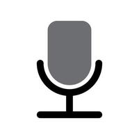 Illustration Vector Graphic of Microphone icon