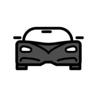 ilustración vectorial gráfico del icono del coche vector