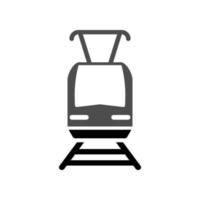 ilustración vectorial gráfico del icono del tren vector