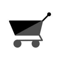 ilustración vectorial gráfico del icono del carrito de la compra vector