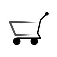 ilustración vectorial gráfico del icono del carrito de la compra vector