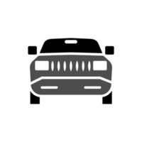 ilustración vectorial gráfico del icono del coche vector