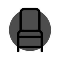 Illustration Vector Graphic of Chair icon