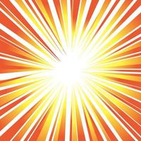 Sun's rays or explosion vector background for design speed, movement and energy.