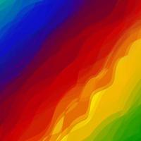 Abstract Colorful Wave Vector Design Rainbow Background.