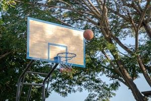 swish - el baloncesto pasa por el aro foto