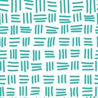 Hand drawn sketch lines seamless pattern. Simple ethnic background. Doodle style. Striped endless wallpaper. vector