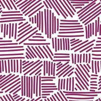 Creative striped seamless pattern. Hand drawn sketch lines endless wallpaper. vector