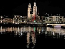 A view of Zurich in Switzerland photo