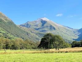 A view of the Scotland Highlands with Ben Nevis in the Background photo