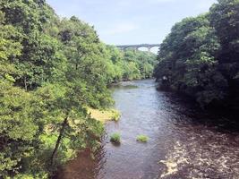 A view of the River Dee near the Pontcysylte Aqueduct photo