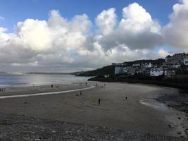 una vista de st ives en cornualles foto