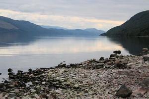 A view of Loch Ness in Scotland photo