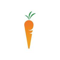 Carrot logo vector