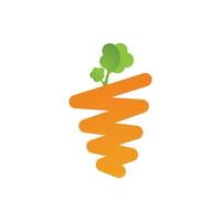 Carrot logo vector