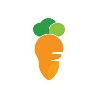 Carrot logo vector