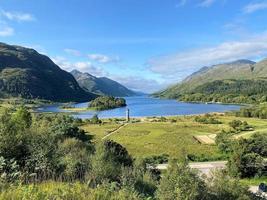 A view of Loch Shiel in Scotland near Glenfinnan photo