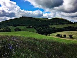 A view of the Caradoc hills in Shropshire photo