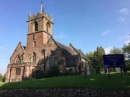 A view of Ashley Church near Market Drayton photo