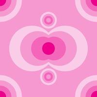 Abstract Ellipse Seamless Pattern Background Design Template, Pinky, Purple, Violet vector