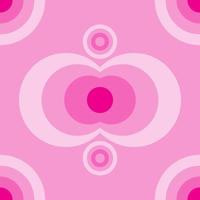 Abstract Ellipse Seamless Pattern Background Design Template, Pinky, Purple, Violet vector