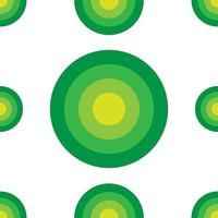Abstract Ellipse Seamless Pattern Background Design Template, Green, Yellow, White vector