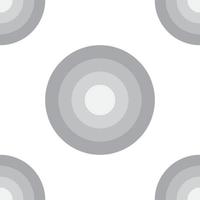 Abstract Ellipse Seamless Pattern Background Design Template, White, Gray vector