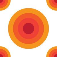 Abstract Ellipse Seamless Pattern Background Design Template, Yellow, Orange, Red Maroon, White vector