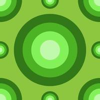 Abstract Ellipse Seamless Pattern Background Design Template, Colorful Greeny vector
