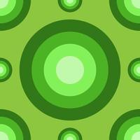 Abstract Ellipse Seamless Pattern Background Design Template, Colorful Greeny vector