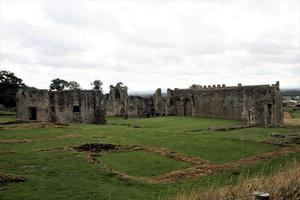 A view of Haughmond Abbey near Shrewsbury in Shropshire photo