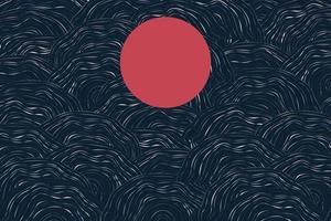 Japanese Rising Sun Vector Art, Icons, and Graphics for Free Download