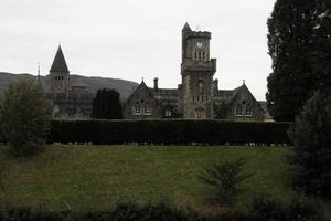 A view of the Church at Fort Augustus in Scotland photo