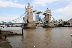 A view of Tower Bridge in London photo