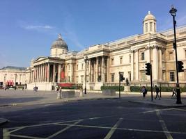 londres en el reino unido en septiembre de 2020. una vista de trafalgar square foto