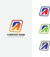 Abstract letter A logotype,Unique modern creative A leter logo design, A Letter logo business vector