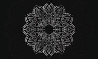 Mandala design. Ornamental round lace pattern. vector