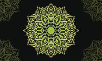 Mandala design. Ornamental round lace pattern. vector