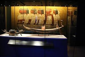 London in the UK in March 2020. A view of the Tutankhamun Exhibition in London photo