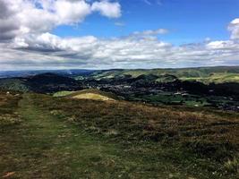 A view of the Caradoc hills in Shropshire photo