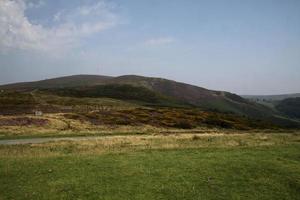 A view of the Welsh Countryside inear Llangollen at the Horseshoe Pass photo